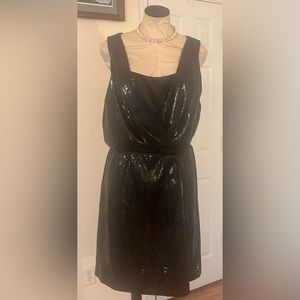 White House | Black Market Sequined Dress with Tassels.EUC